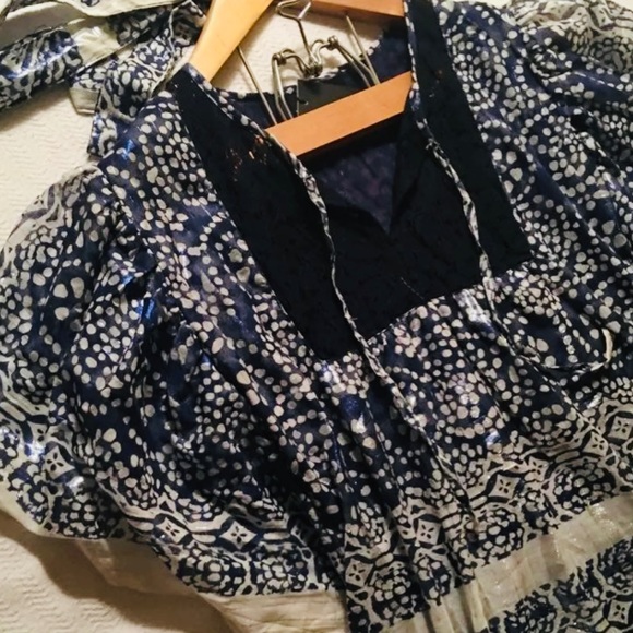 NWT Gorgeous silver n navy dress - Picture 2 of 10